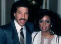 Lionel Richie with his ex-wife Brenda in 1986.