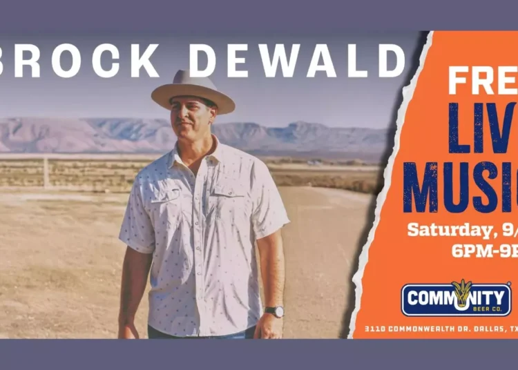 Live Music: Brock DeWald | Community Beer Company | Promotional Events | Dallas Observer