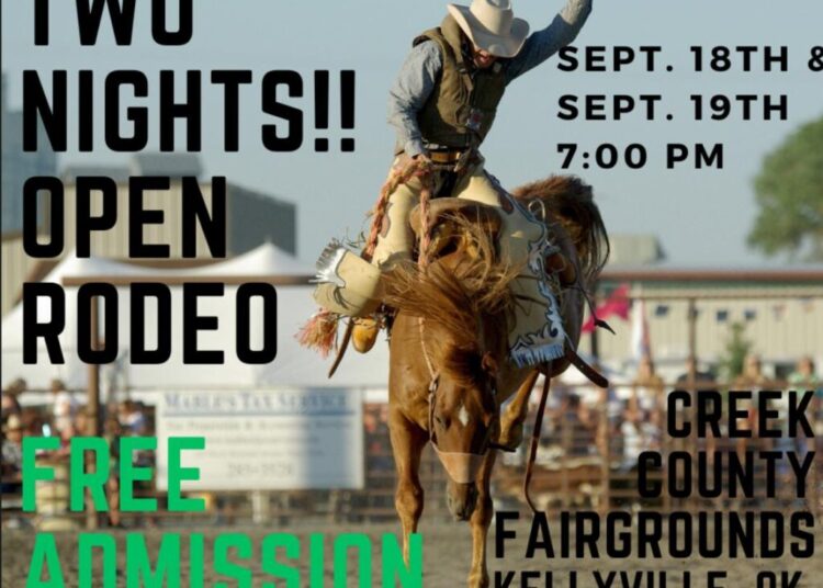 Live Music, Creek County Fair top the events happening this week – Sapulpa Times