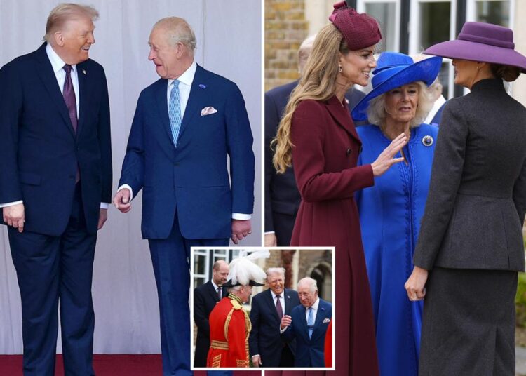 Live updates of the historic state visit