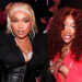 Lizzo, SZA at the BET Awards 2025 held at the Peacock Theater on June 09, 2025 in Los Angeles, California.
