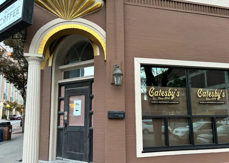 Wilmington coffee shop Bespoke plays Catesby's music store in Wilmington-shot Amazon Prime Video TV series "The Runarounds."