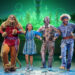 MTSU theatre alum Cal Mitchell, far left, is seen here performing as the Lion in the Tony Award-winning musical “The Wiz,” alongside castmates Dana Cimone, center, as Dorothy; D. Jerome as The Tinman, second from right; and Elijah Ahmad Lewis as the Scarecrow, right, in the North American tour of the show. (Courtesy: Jeremy Daniel via MTSU)