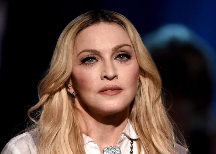 Madonna almost spills out of sheer silver dress - Celebrity News - Entertainment
