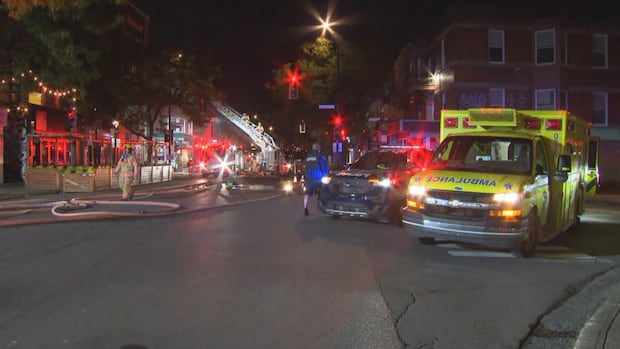 Man dies in five-alarm fire in Montreal's Plateau-Mont-Royal neighbourhood