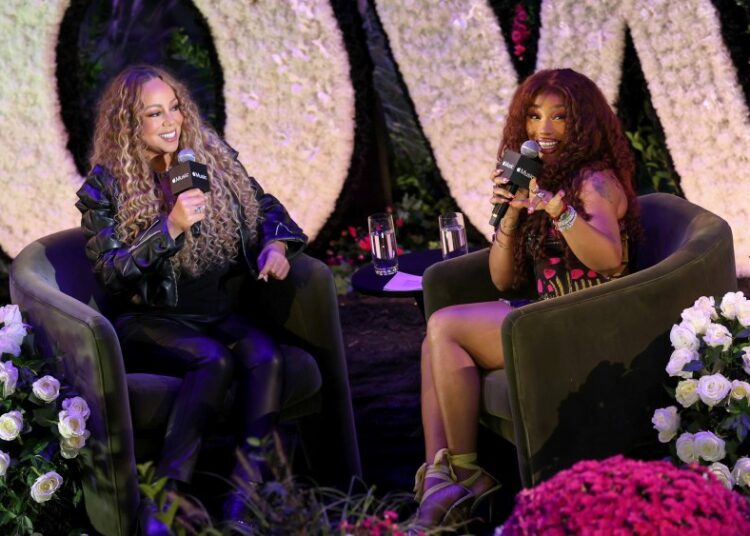 Mariah Carey and SZA's 'Flowers' Q&A in New York: Behind the Scenes