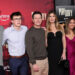 Mark Wahlberg and his wife attend a premiere with their children