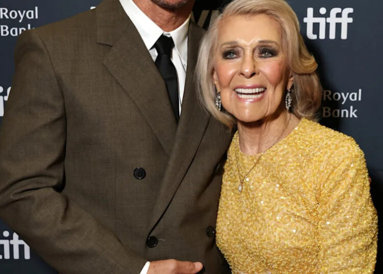 TORONTO, ONTARIO - SEPTEMBER 05: Matthew McConaughey (L) and Kay McConaughey attend the Toronto International Film Festival world premiere for Apple Original Films' “The Lost Bus” at Princess of Wales Theater on September 05, 2025 in Toronto, Ontario.