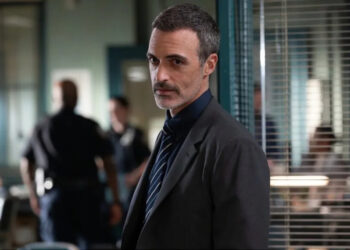 Reid Scott as Detective Vincent Riley — 'Law & Order' Season 25 Premiere "Street Justice"