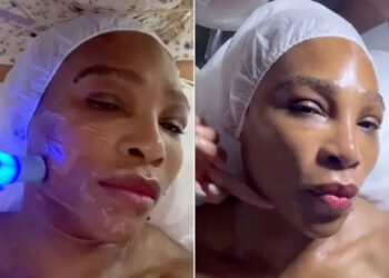 serenawilliams/Instagram (2) Serena Williams shared details from her facial and body treatment.