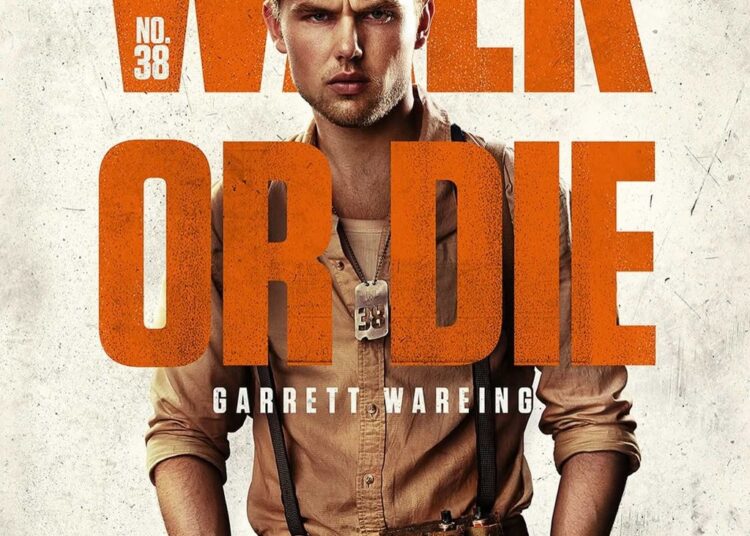 Garrett Wareing is starring in the new film The Long Walk, adapted from a novel by Stephen King. Photo: @garrettwareing/Instagram