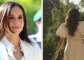 Meghan Markle Rewears Dreamy Puff-Sleeve Dress at House