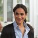 Meghan Markle Smiles at Netflix Camera