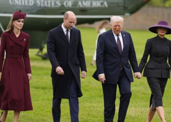 Melania Trump and Kate Middleton make subtle matching move - Celebrity News - Entertainment