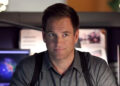 Michael Weatherly's Tony DiNozzo seated at his desk in NCIS.