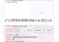 Screenshot of a music release announcement by Miguel for