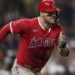 Mike Trout scratched from Angels' lineup with skin infection on left arm