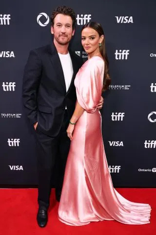 Robin Marchant/WireImage Miles and Keleigh Teller at TIFF