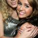 Musicians Taylor Swift and Miley Cyrus during the 2008 American Music Awards held at Nokia Theatre L.A. LIVE on November 23, 2008 in Los Angeles, California.