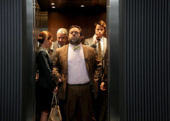 THE RAINMAKER -- Episode 104 -- Pictured: (l-r) Dan Fogler as Melvin Pritcher, Milo Callaghan as Rudy Baylor -- (Photo by: Christopher Barr/USA Network)