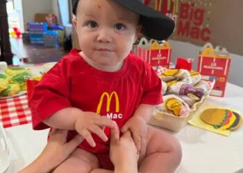Courtesy of Alison Havens Mac celebrates his first birthday