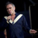 Morrissey performs at the Firefly Music Festival in Dover, Delaware on June 19, 2015.
