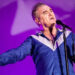Musician Morrissey on stage in Spain in May 2015.
