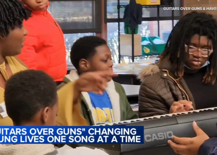 Music and mentorship take center stage at Guitars Over Guns' 'Band Together 2025'