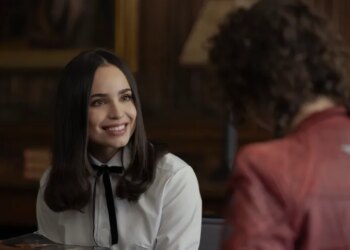 Sofia Carson as Anna in "My Oxford Year."