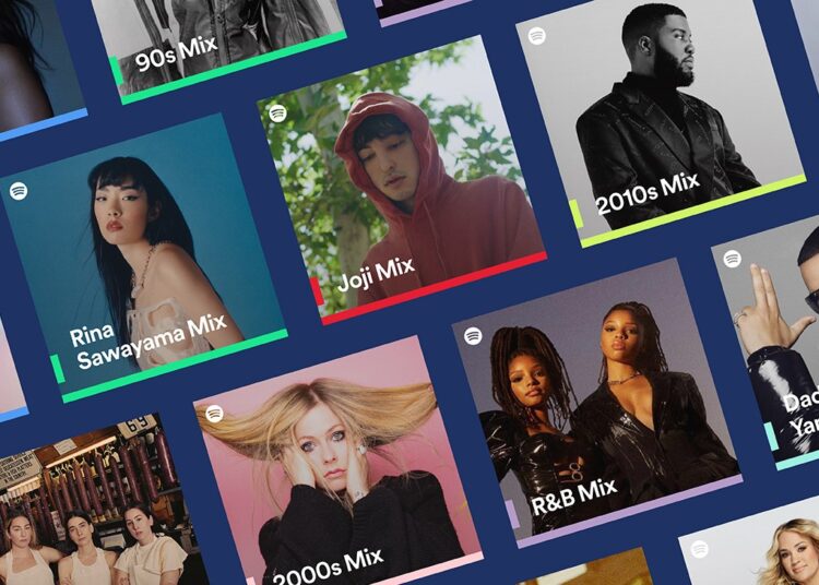 Spotify launches Spotify Mixes