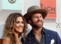 Musician Drake White and his wife, Alex, arrive at the 51st Academy of Country Music Awards in Las Vegas on April 3, 2016.