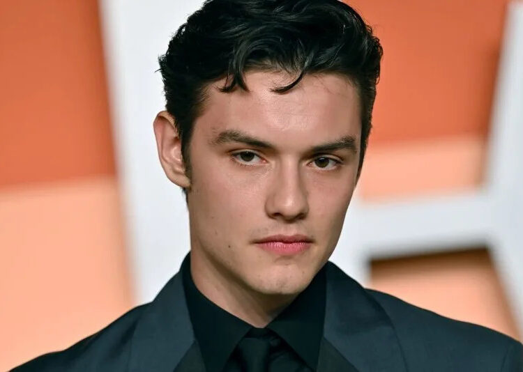 Louis Partridge arrives for the Vanity Fair Oscar Party at the Wallis Annenberg Center for the Performing Arts in Beverly Hills on March 2. File Photo by Chris Chew/UPI