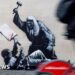 New Banksy mural appears at Royal Courts of Justice