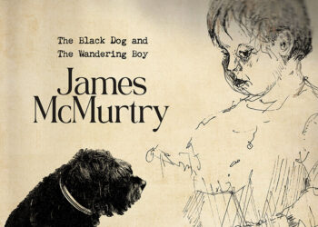 James McMurtry album cover, showing a sketch of a boy and a dog