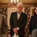 Charles, Oliver and Mabel with shopping bags in Only Murders in the Building.