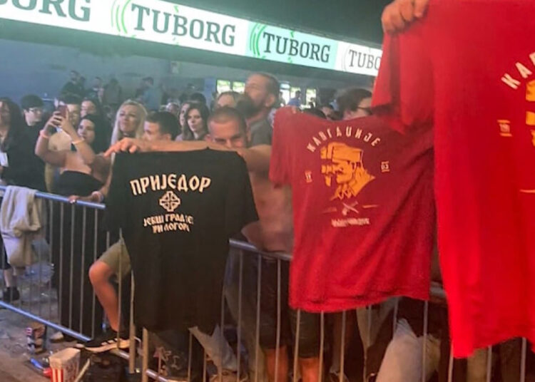 New Provocations From Prijedor - Young Men At A Music Festival Celebrated Former Camps