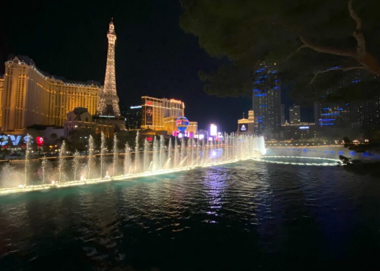 A general view of Las Vegas, Nevada, July 19, 2025. (Photo by İlker Topdemir)