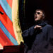 Liam Gallagher of Oasis performing at the Rose Bowl in Pasadena, CA on Sept. 7, 2025. (Photo: Permanent Press Media)