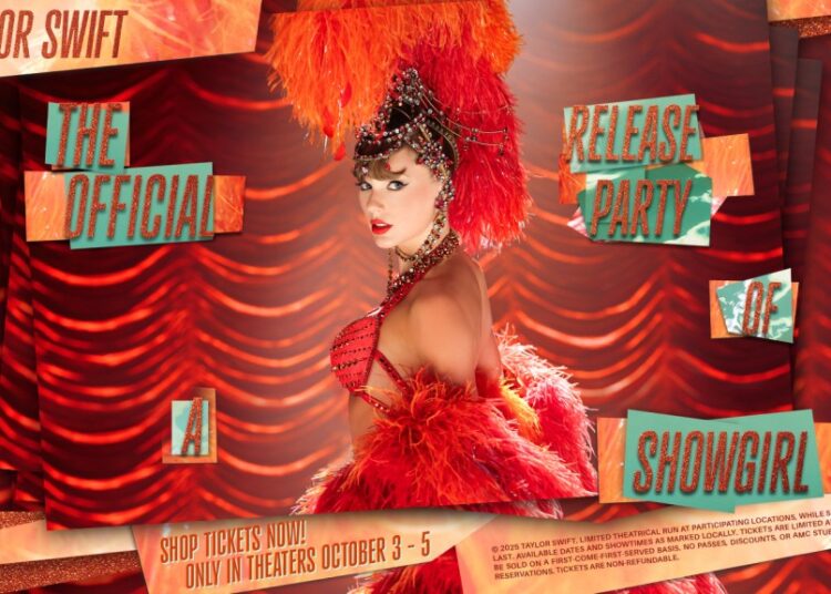 Official Release Party of a Showgirl' to Hit Theaters