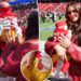 Olivia Culpo takes 2-month-old daughter to first NFL game to watch Christian McCaffrey play