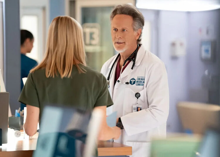 Chicago Med Steven Weber Reacts to The Pitts Success