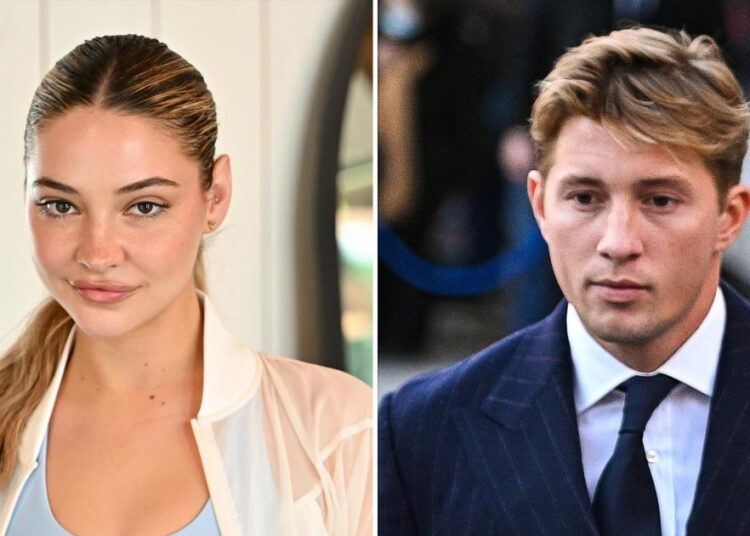 Outer Banks Star Madelyn Cline Packs on PDA With Prince of Greece