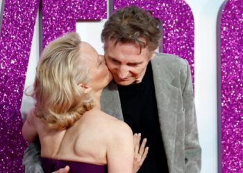 Pamela Anderson slams rumors she and Liam Neeson faked romance – NBC10 Philadelphia