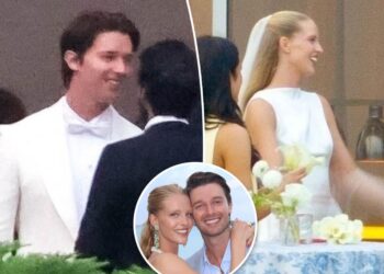 Patrick Schwarzenegger marries longtime girlfriend Abby Champion in lavish Utah wedding