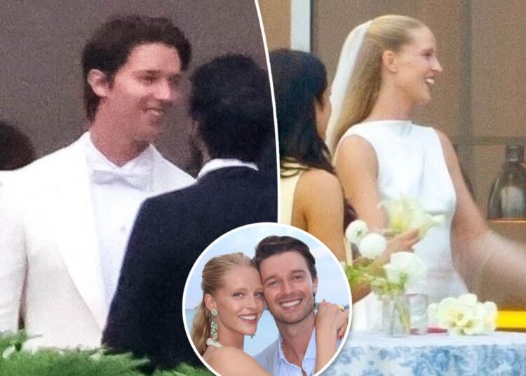 Patrick Schwarzenegger marries longtime girlfriend Abby Champion in lavish Utah wedding