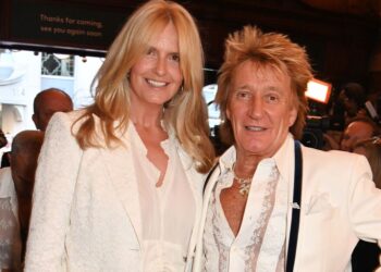 Penny Lancaster shares heartbreaking Rod Stewart cancer update | Celebrity News | Showbiz & TV