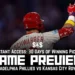 Phillies vs Royals Picks and Predictions