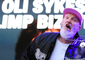 Fred Durst of Limp Bizkit performs onstage during Leeds Festival at Bramham Park on August 24, 2025 in Leeds, Englan