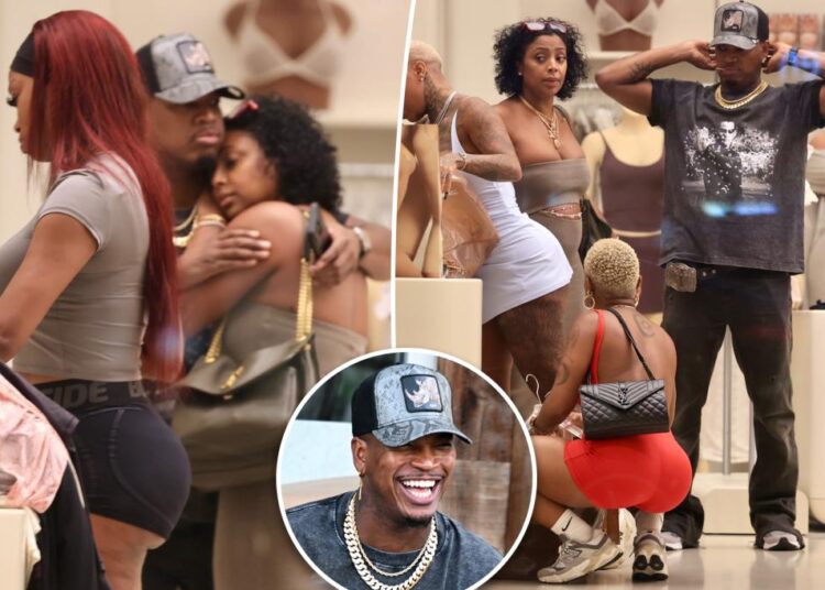 Polyamorous Ne-Yo treats his 4 girlfriends to Skims shopping spree