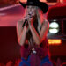 Lainey Wilson performs during her “Country Cool Again Tour” at the Ascend Amphitheater Friday, May 31, 2024 in Nashville, Tenn.